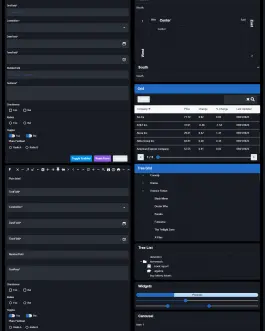 EXTJS-theme-blackstone-Modern-Components