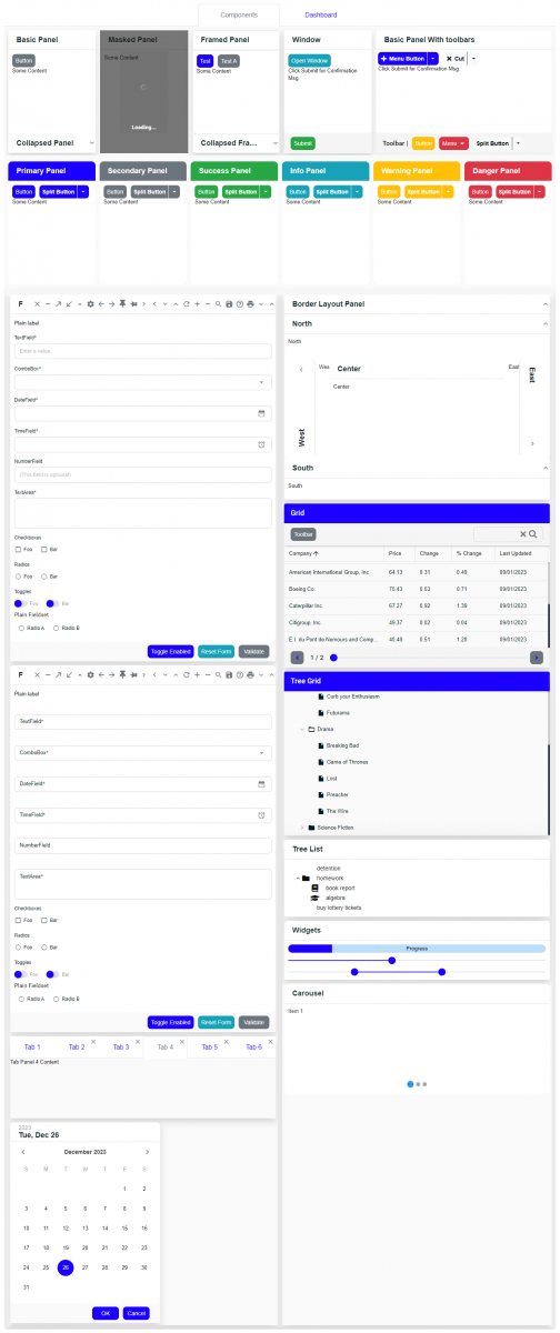 Modern Components